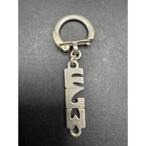 Vintage Leonore Doscow Initials EGW Sterling Silver 925 Post Modernist Pendant